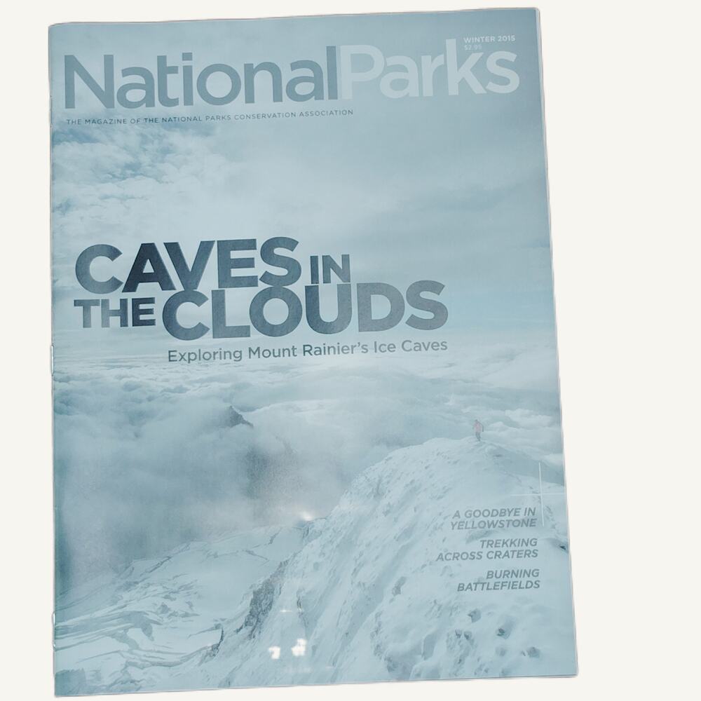 National Parks Magazine Winter 2015 "Caves in the Clouds" Conservation Assoc.
